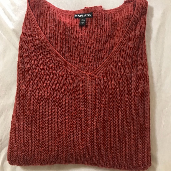 Express Orange sweater - Picture 2 of 3